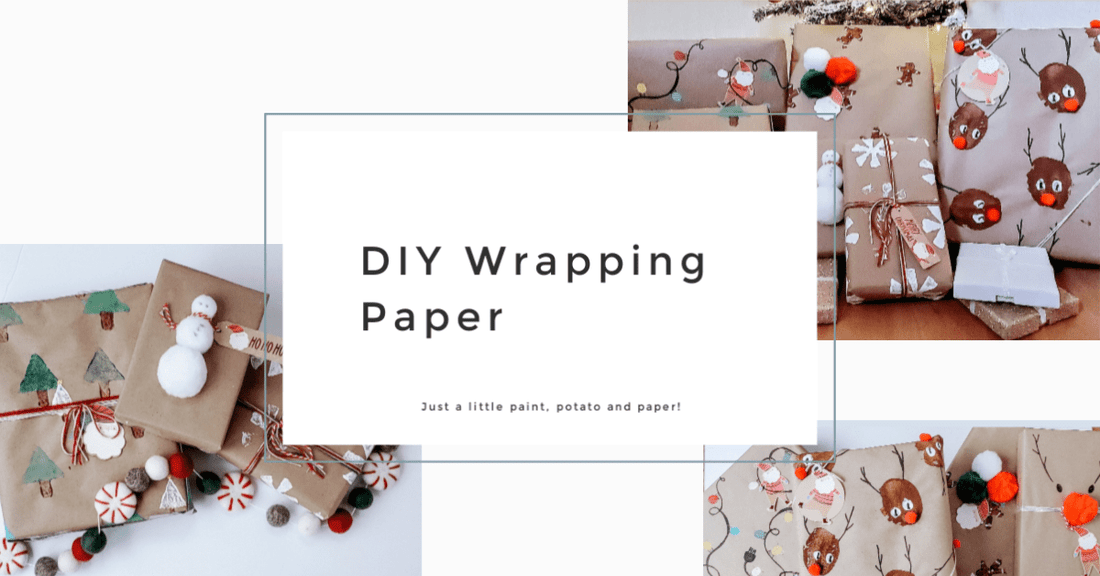 DIY Wrapping Paper - The Wishing Elephant
