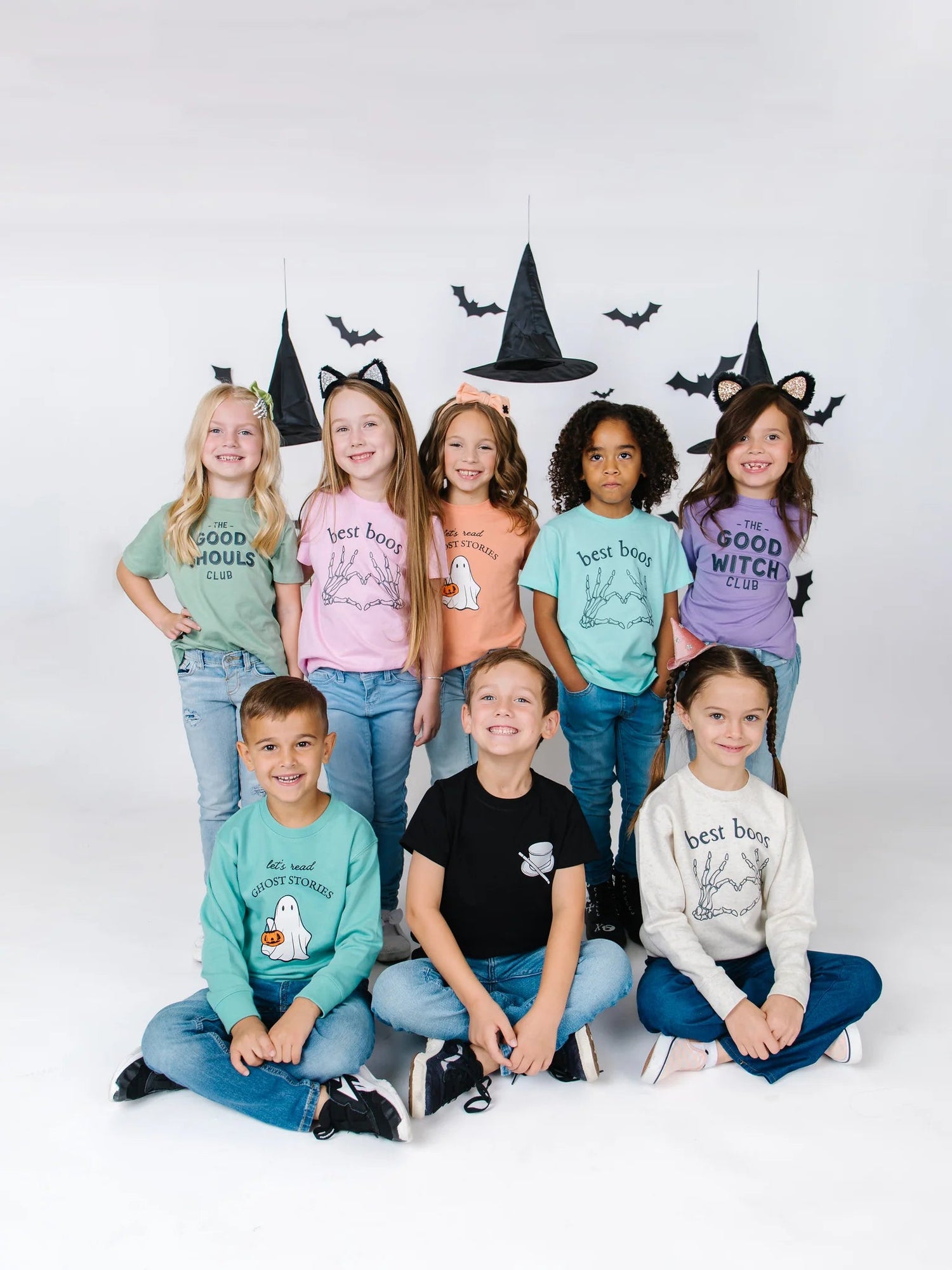 Halloween Kids Sweatshirts and Tee Shirts - The Wishing Elephant