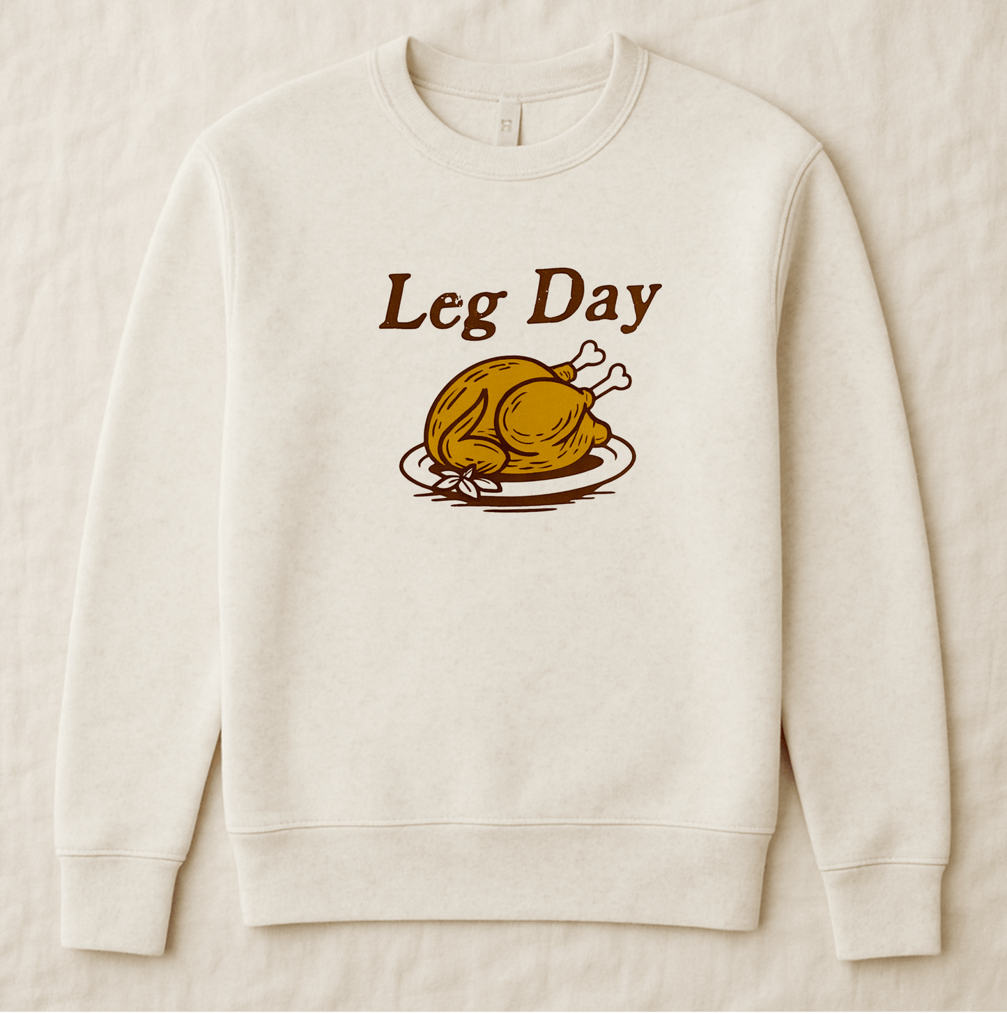 Adult Leg Day Sweatshirt - The Wishing Elephant