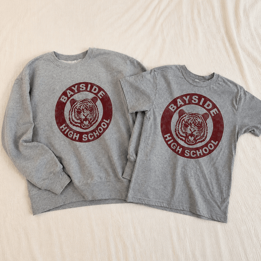 Bayside High School Sweatshirt or Tee - PREORDER - The Wishing Elephant