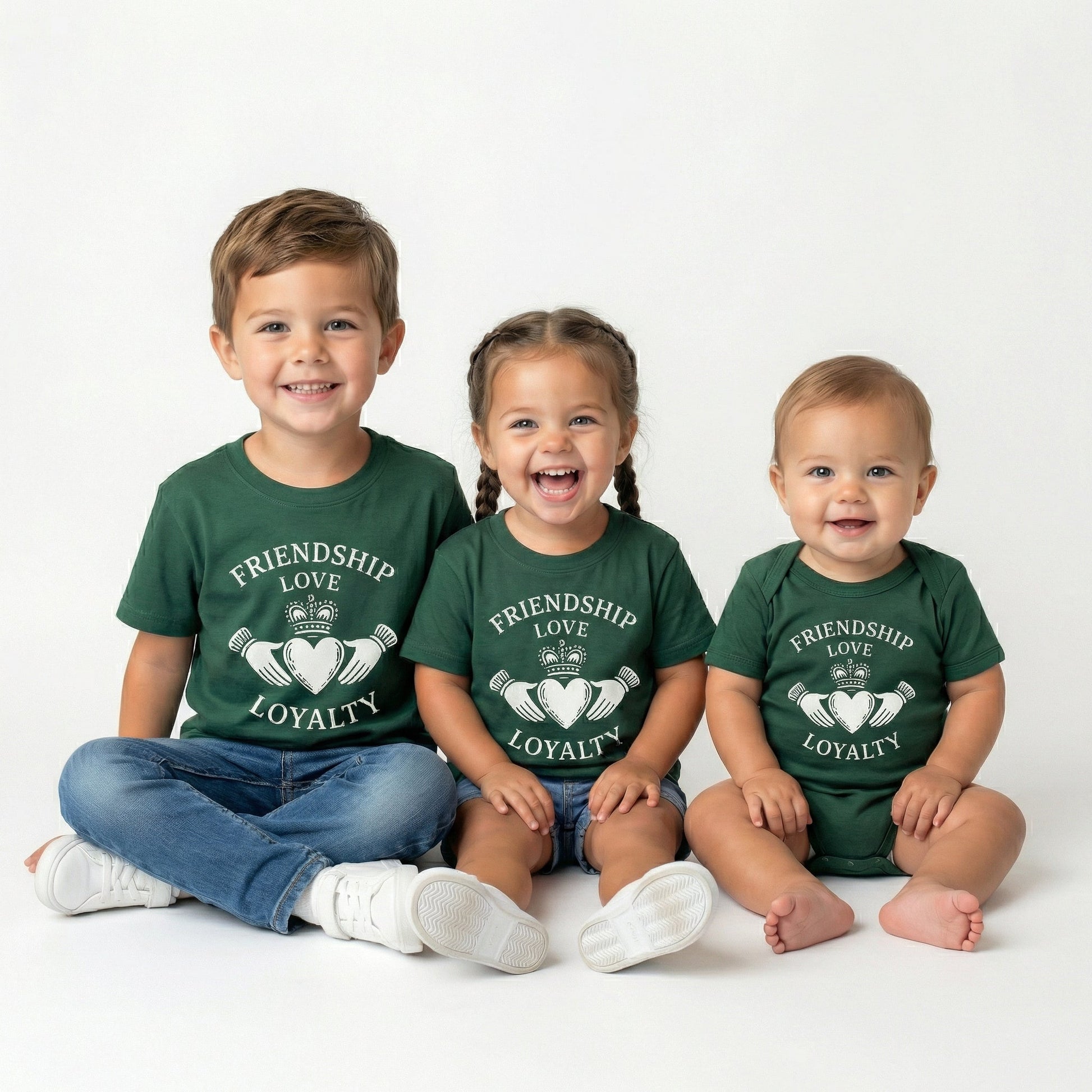Friendship, Love, Loyalty - Claddagh Tee Or Sweatshirt - The Wishing Elephant