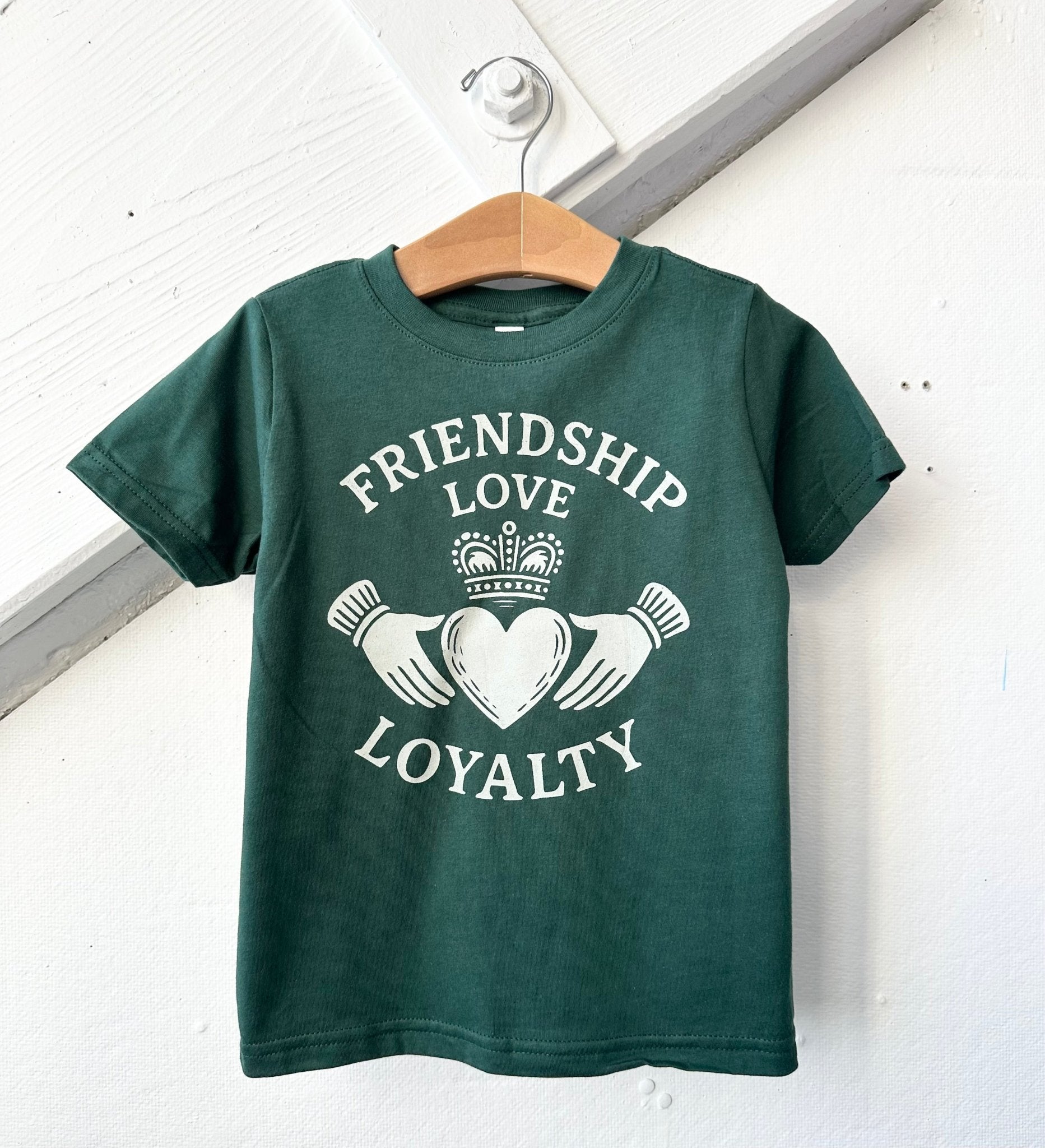 Friendship, Love, Loyalty - Claddagh Tee Or Sweatshirt - The Wishing Elephant