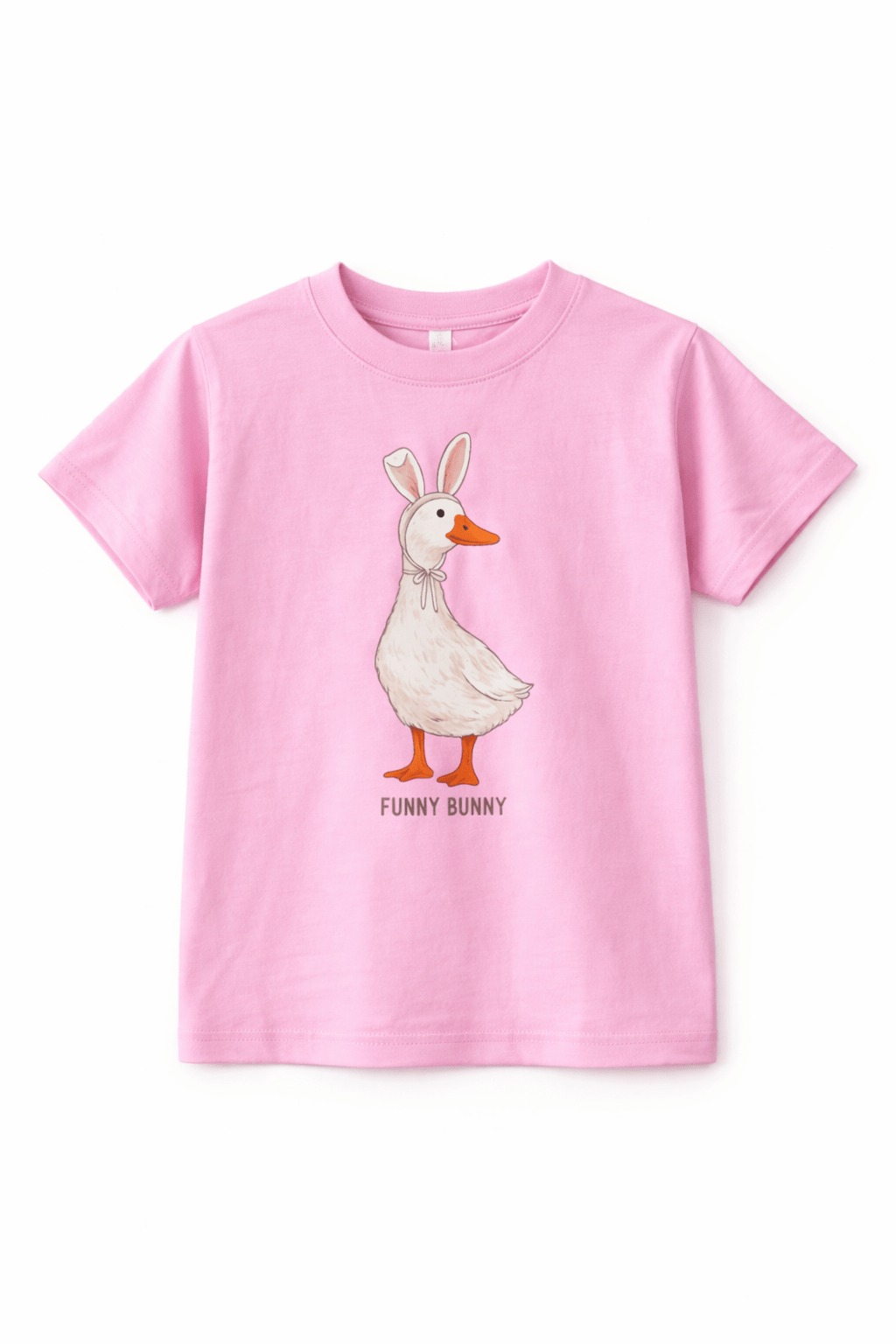 Funny Bunny and Silly Goose Easter Tees for Kids - The Wishing Elephant