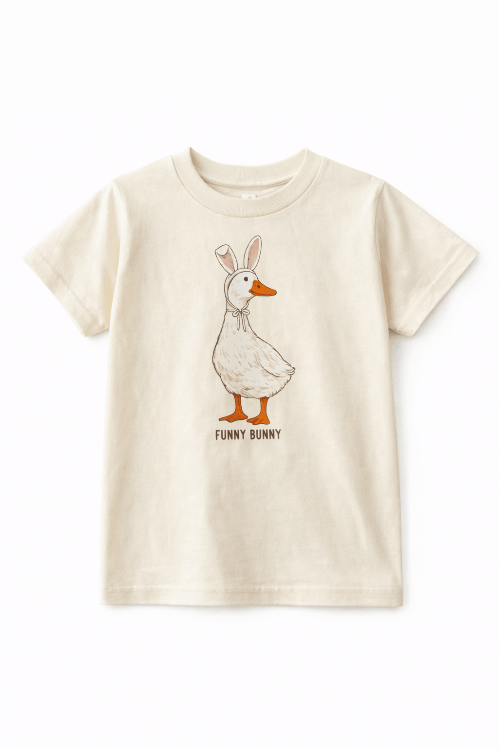 Funny Bunny and Silly Goose Easter Tees for Kids - The Wishing Elephant
