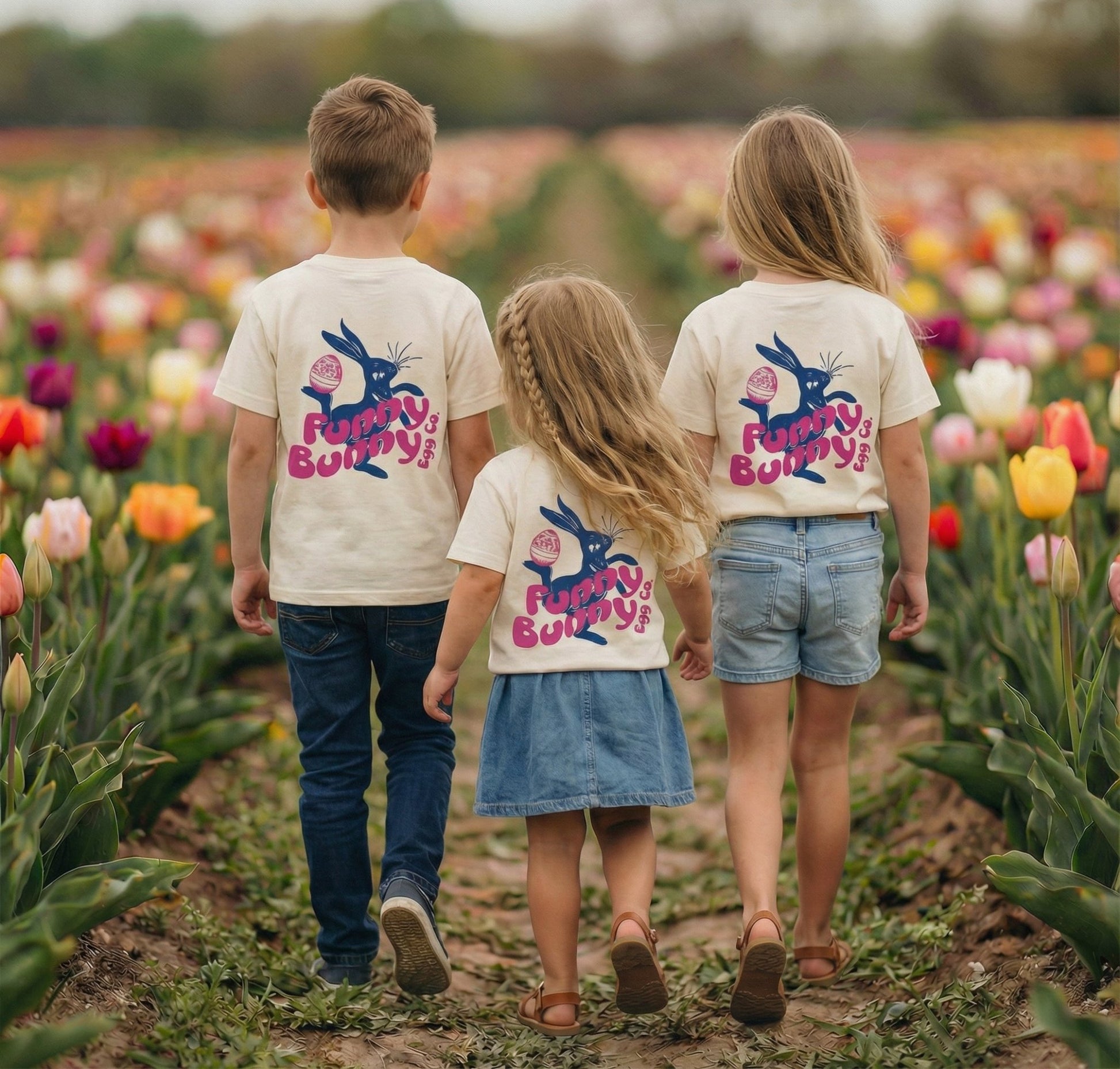 Funny Bunny Egg Co Shirt - The Wishing Elephant