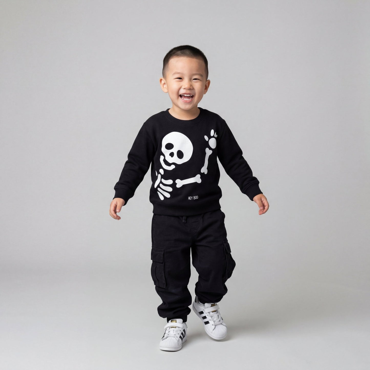 Hey Boo Skelly Tee or Sweatshirt! - The Wishing Elephant
