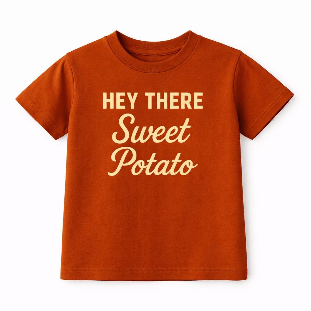 Hey There Sweet Potato Tee Shirt - The Wishing Elephant