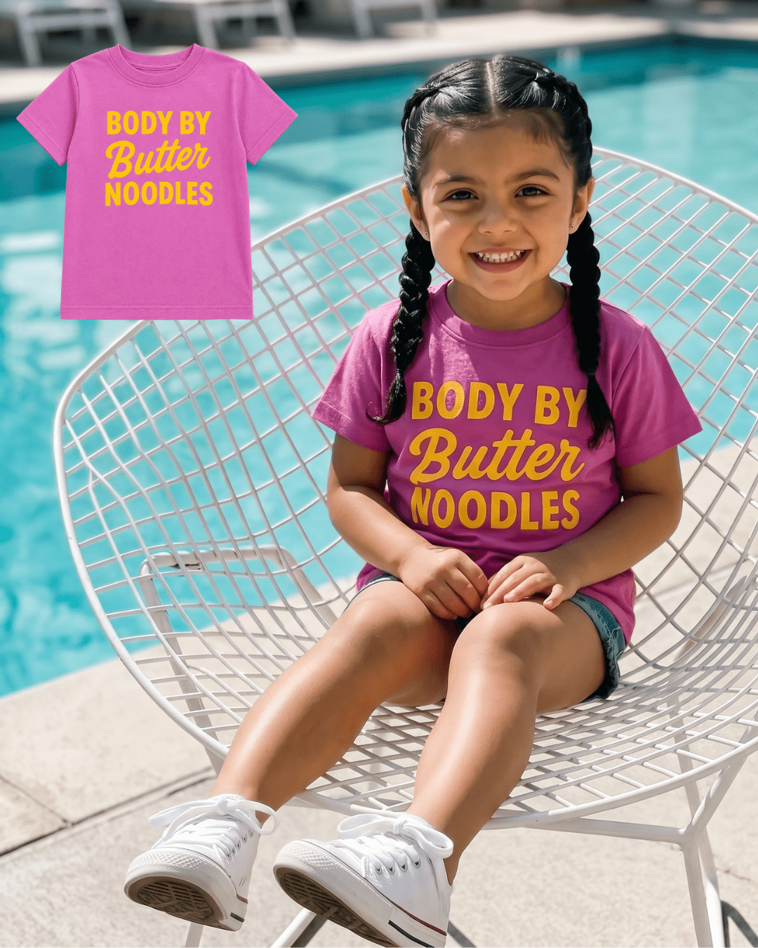 Hot Pink Body By Butter Noodles - The Wishing Elephant