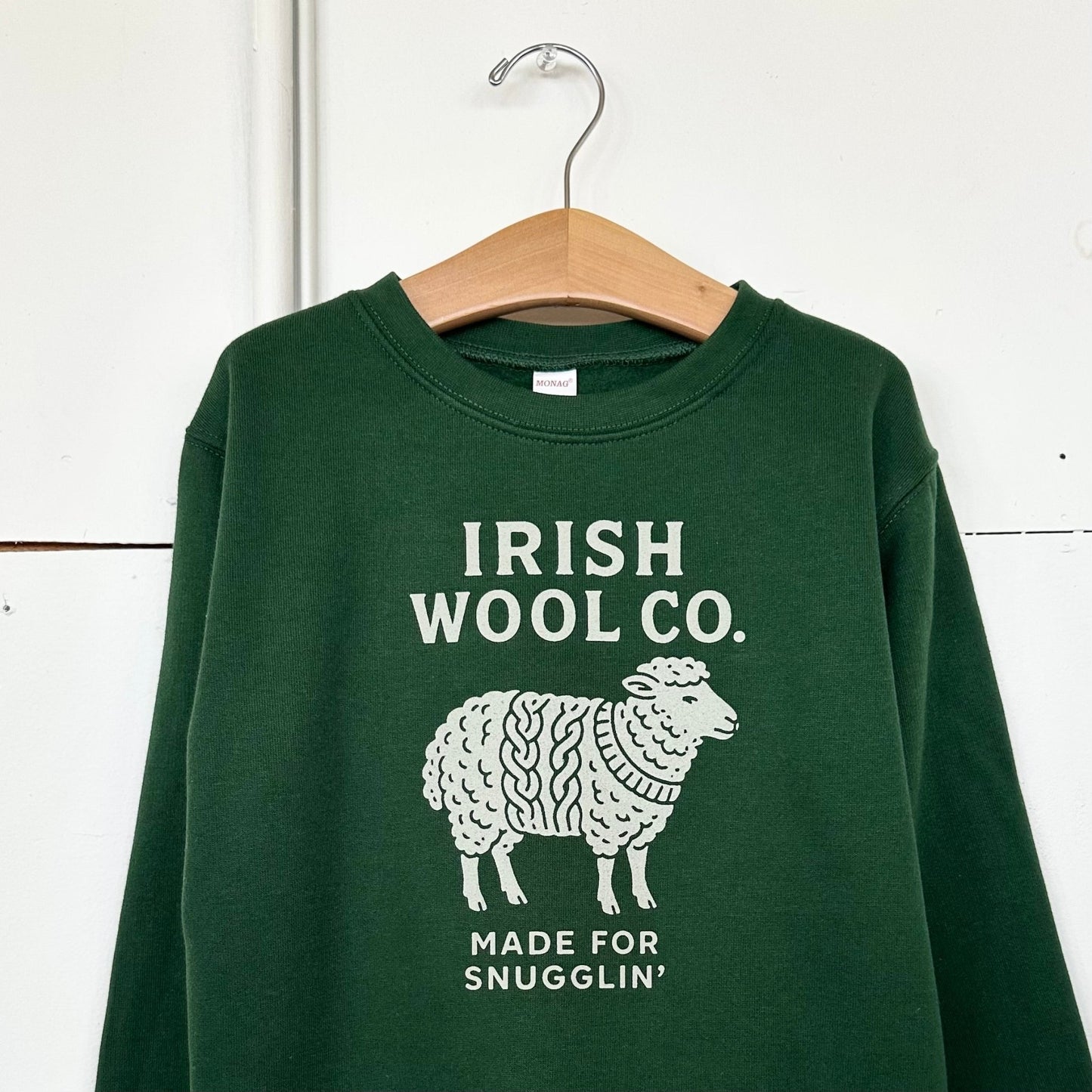 Irish Wool Co. Made for Snuggling' Sweatshirt or Tee - The Wishing Elephant