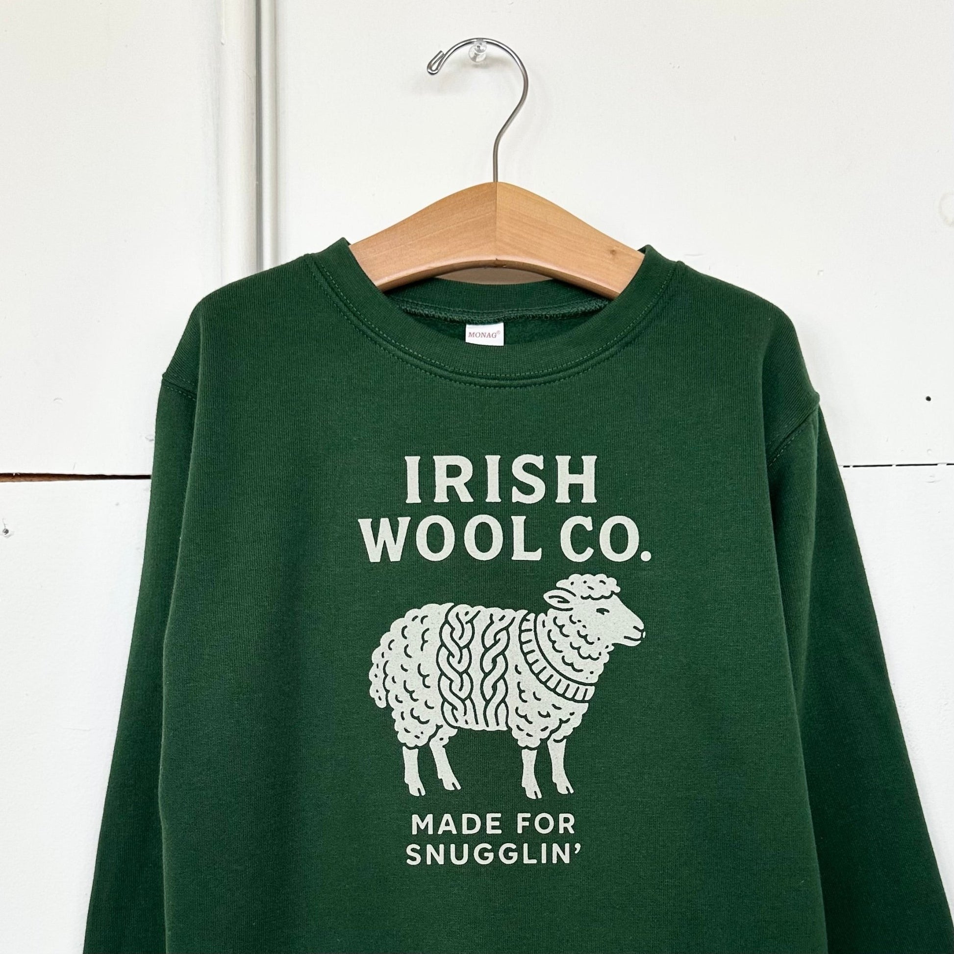 Irish Wool Co. Made for Snuggling' Sweatshirt or Tee - The Wishing Elephant