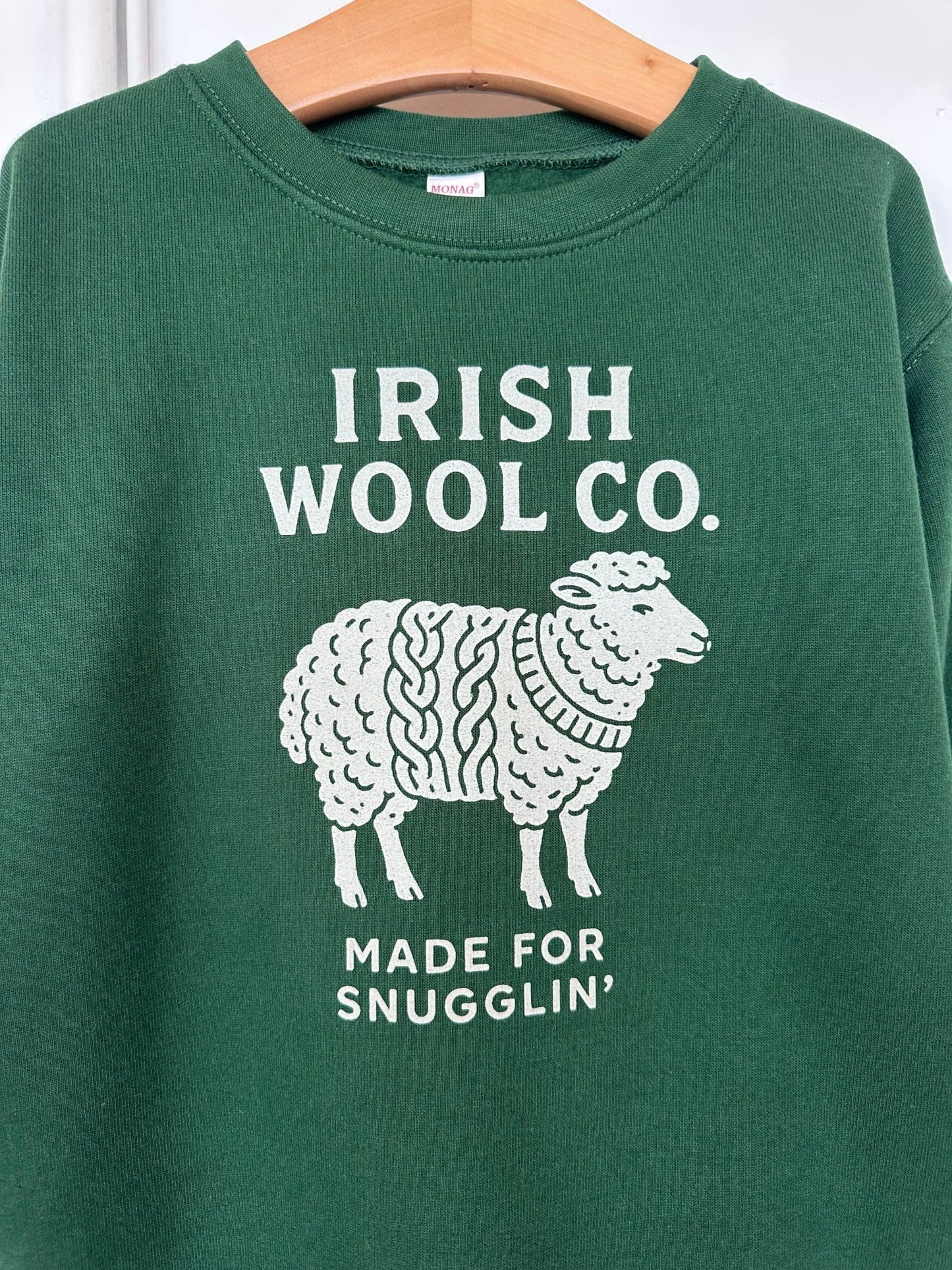 Irish Wool Co. Made for Snuggling' Sweatshirt or Tee - The Wishing Elephant