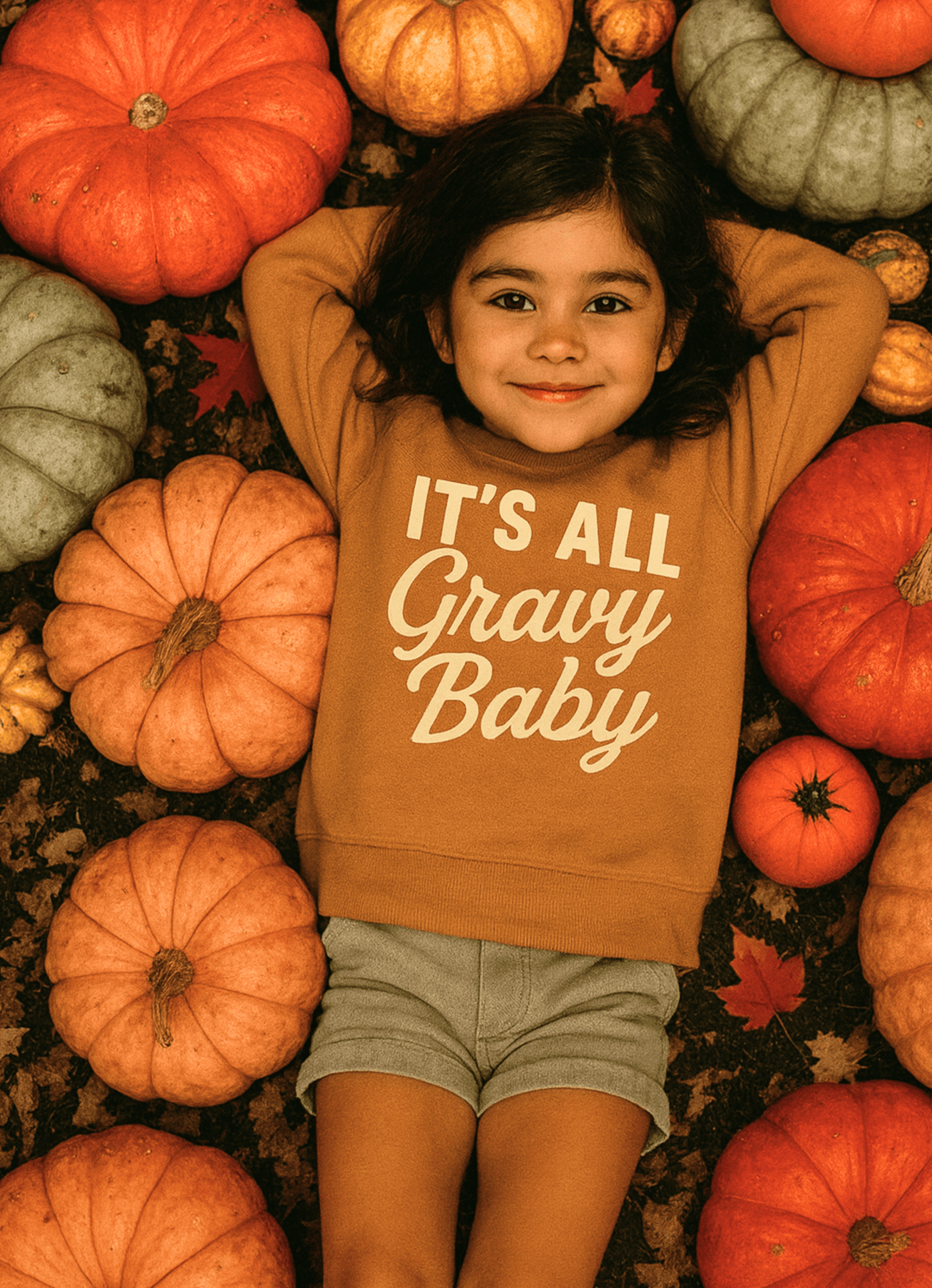 It's all Gravy Baby Sweatshirt - The Wishing Elephant