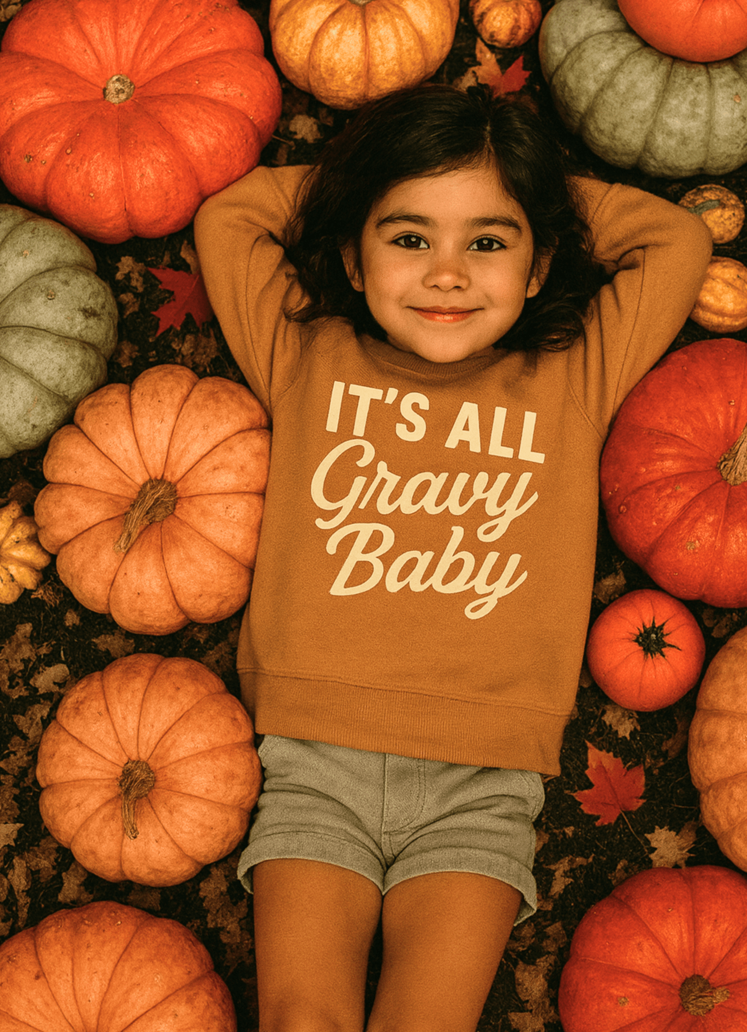 It's all Gravy Baby Sweatshirt - The Wishing Elephant