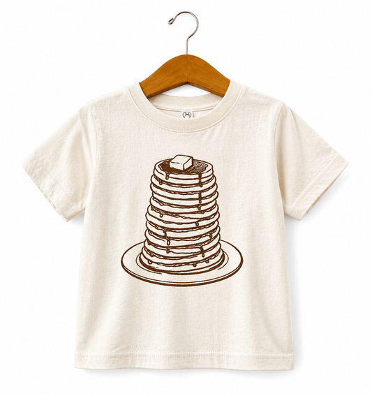 Just pancakes kids tee, funny t-shirt for kids - The Wishing Elephant