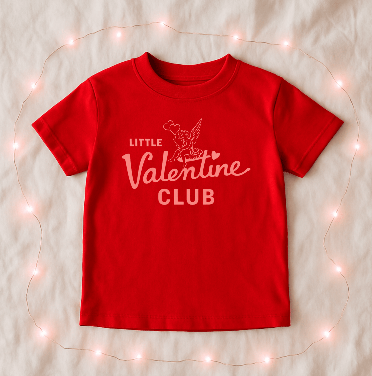 Little Valentine Club, Cute Cupid Tee - The Wishing Elephant