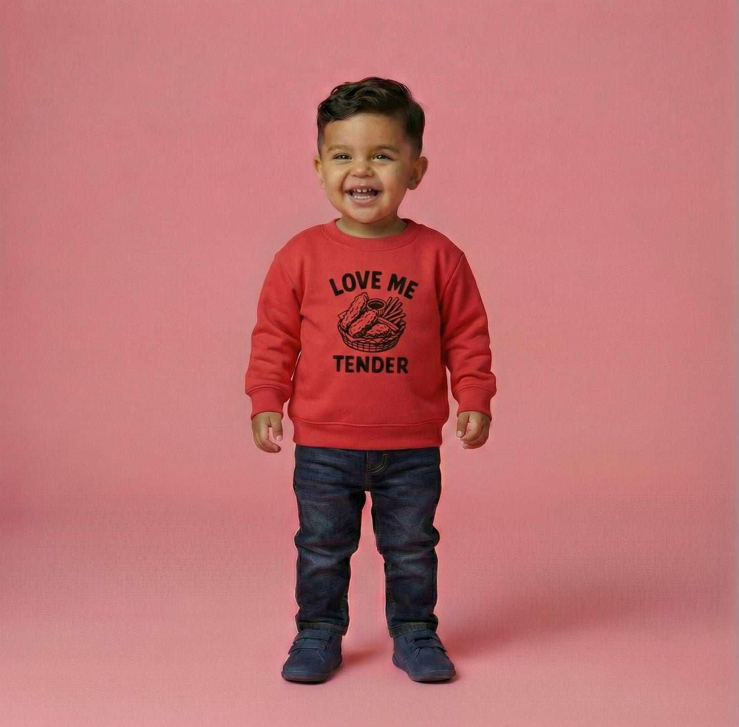 Love Me Tender Sweatshirt and Tee - The Wishing Elephant