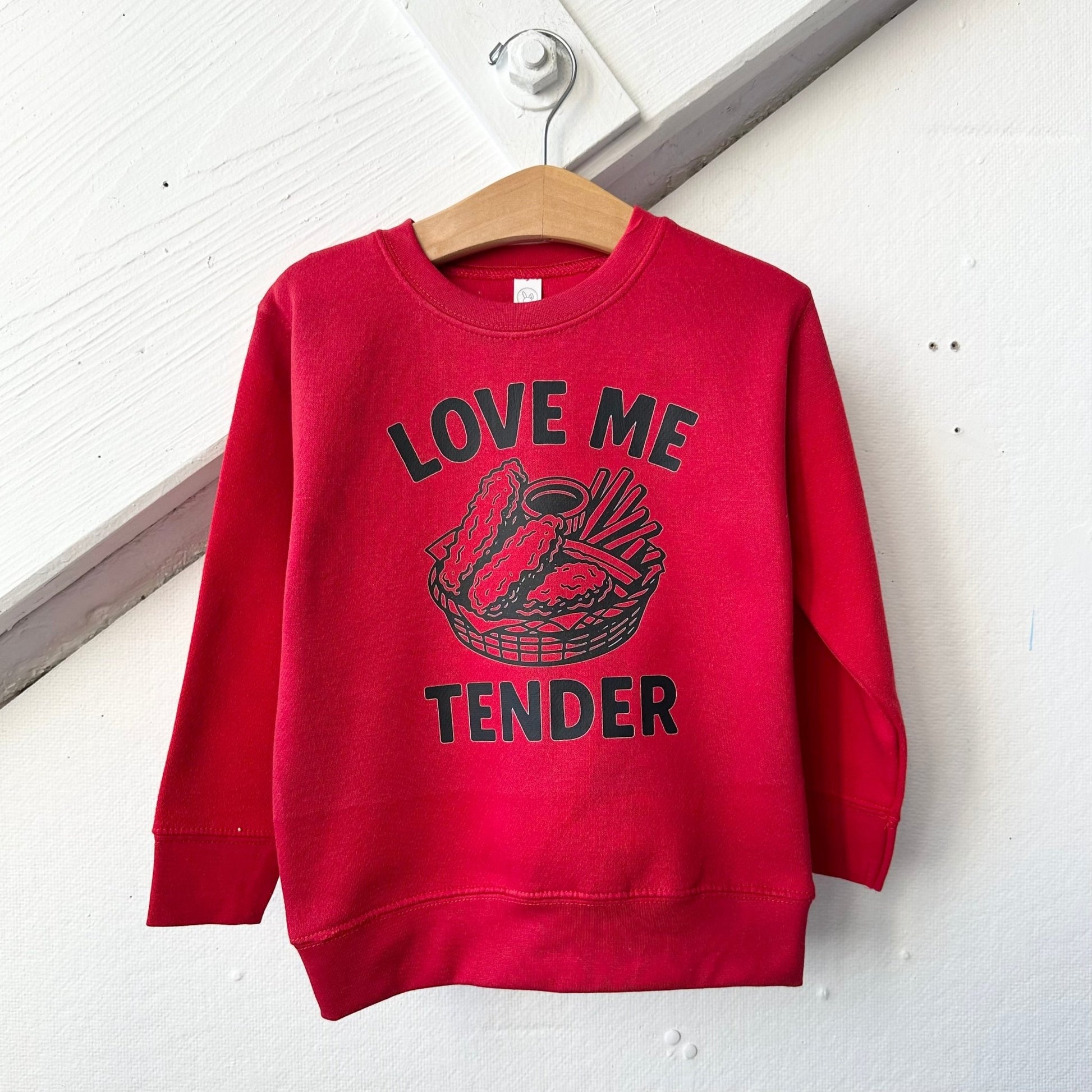 Love Me Tender Sweatshirt and Tee - The Wishing Elephant