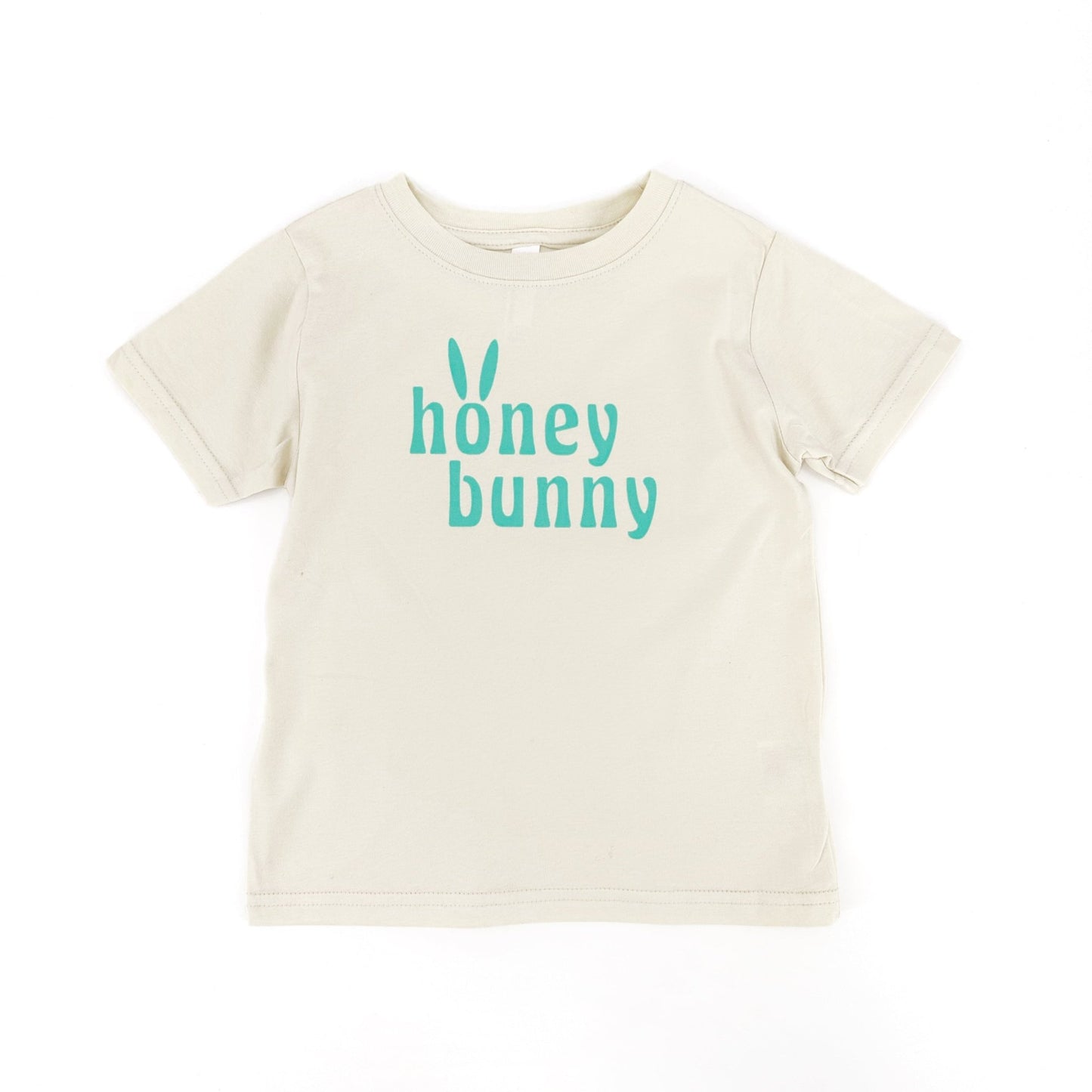 Natural & Mint Honey Bunny Tee - The Wishing Elephant