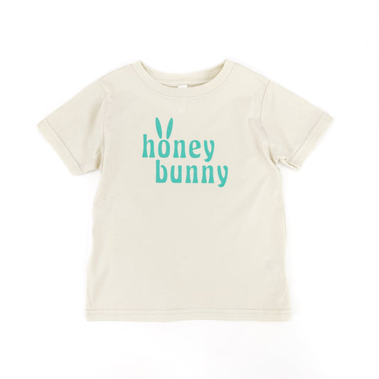 Natural & Mint Honey Bunny Tee - The Wishing Elephant