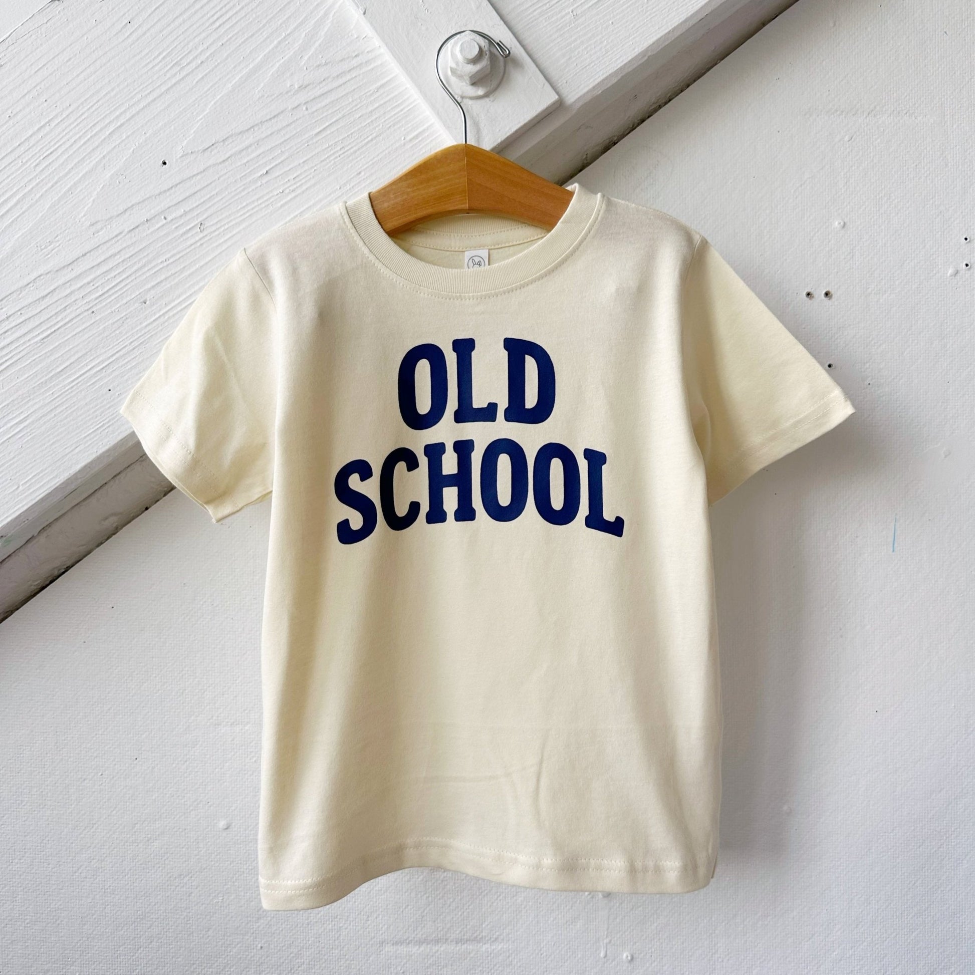 Old School Tee, Vintage Style Kids Tee - The Wishing Elephant