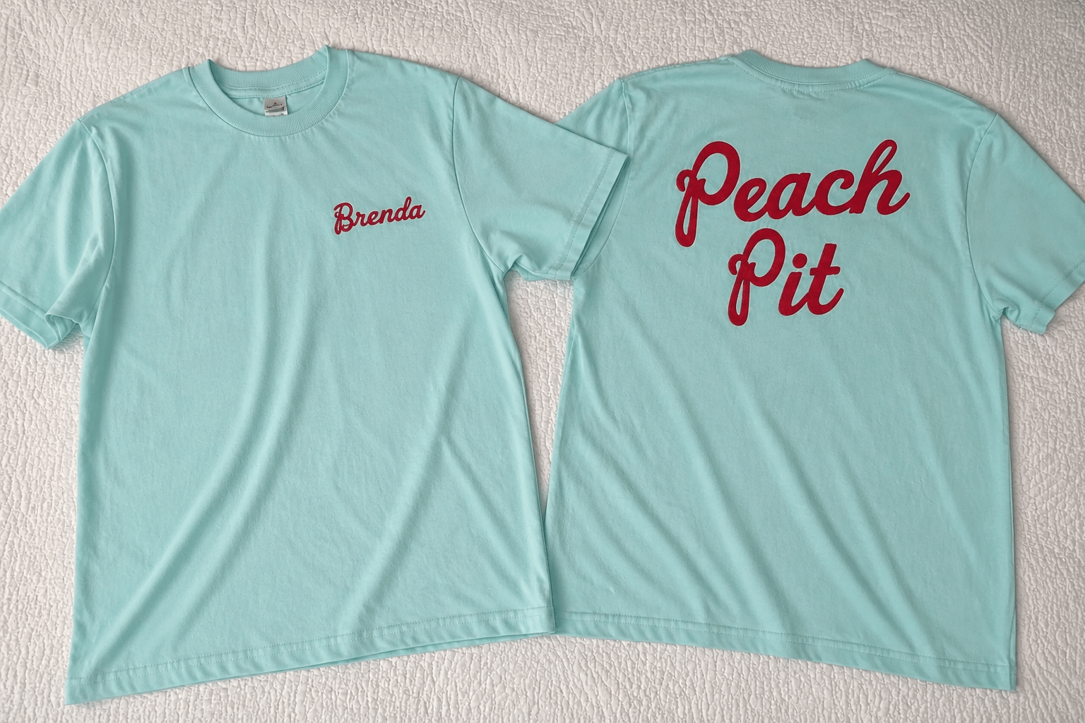 Peach Pit Tees, Waiter Costume or Funny Retro shirt for Kids - PREORDER - The Wishing Elephant
