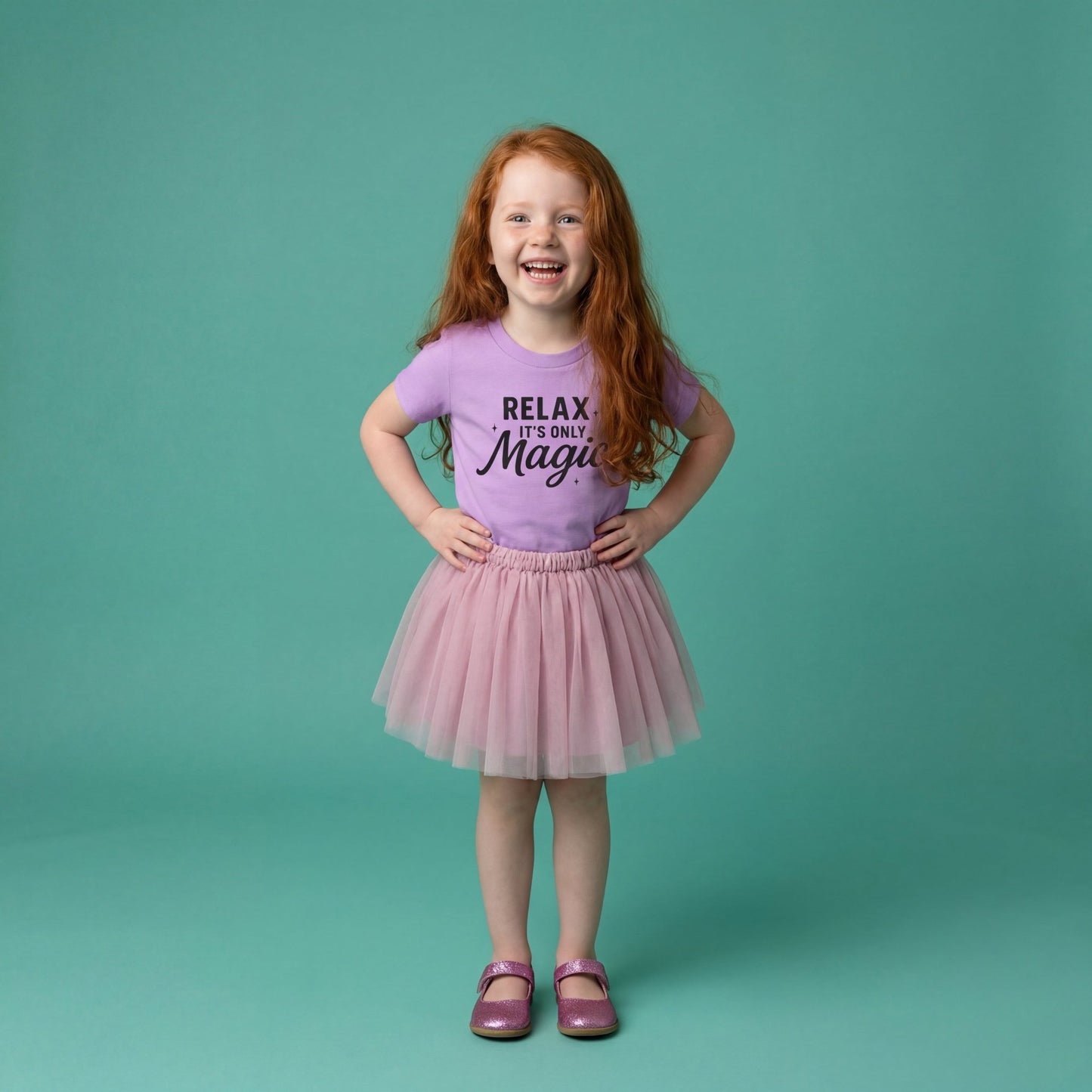 Relax, It's Only Magic. Halloween Tshirt For Kids - The Wishing Elephant