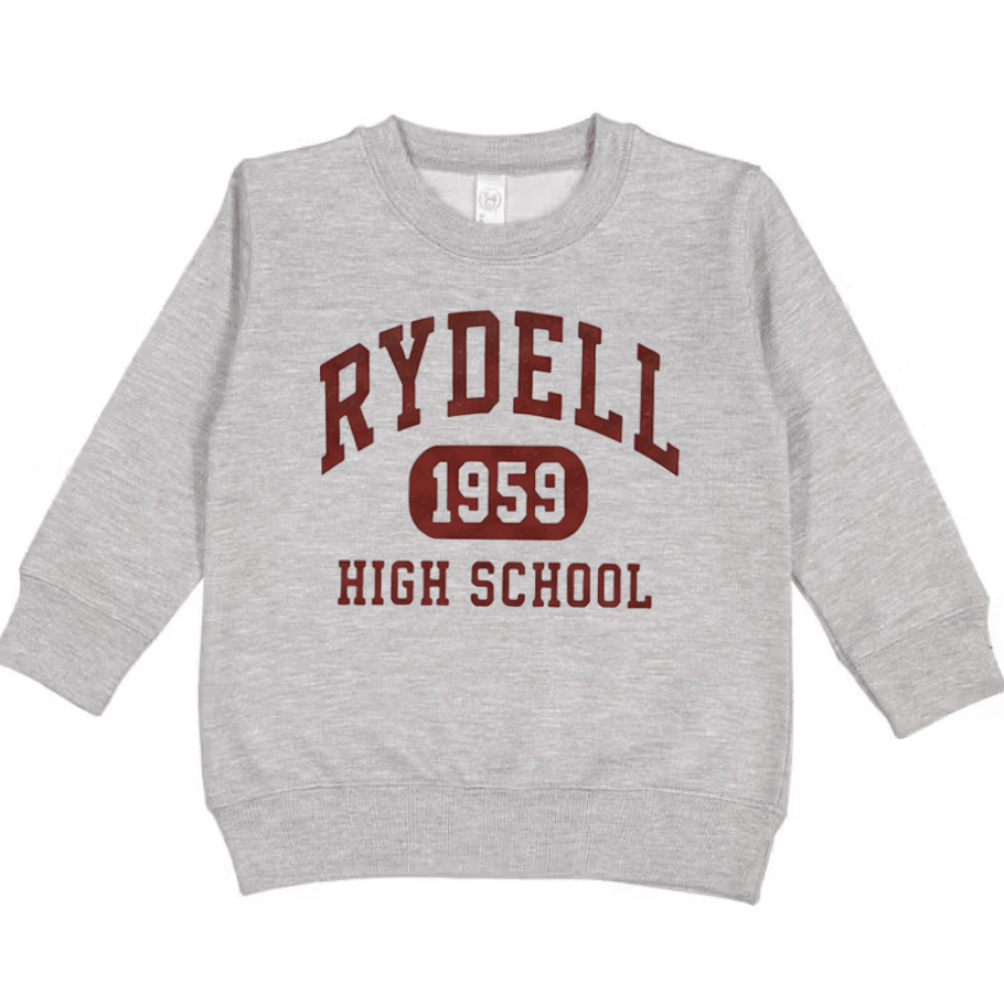 Rydell High School Sweatshirt or Tee - PREORDER - The Wishing Elephant