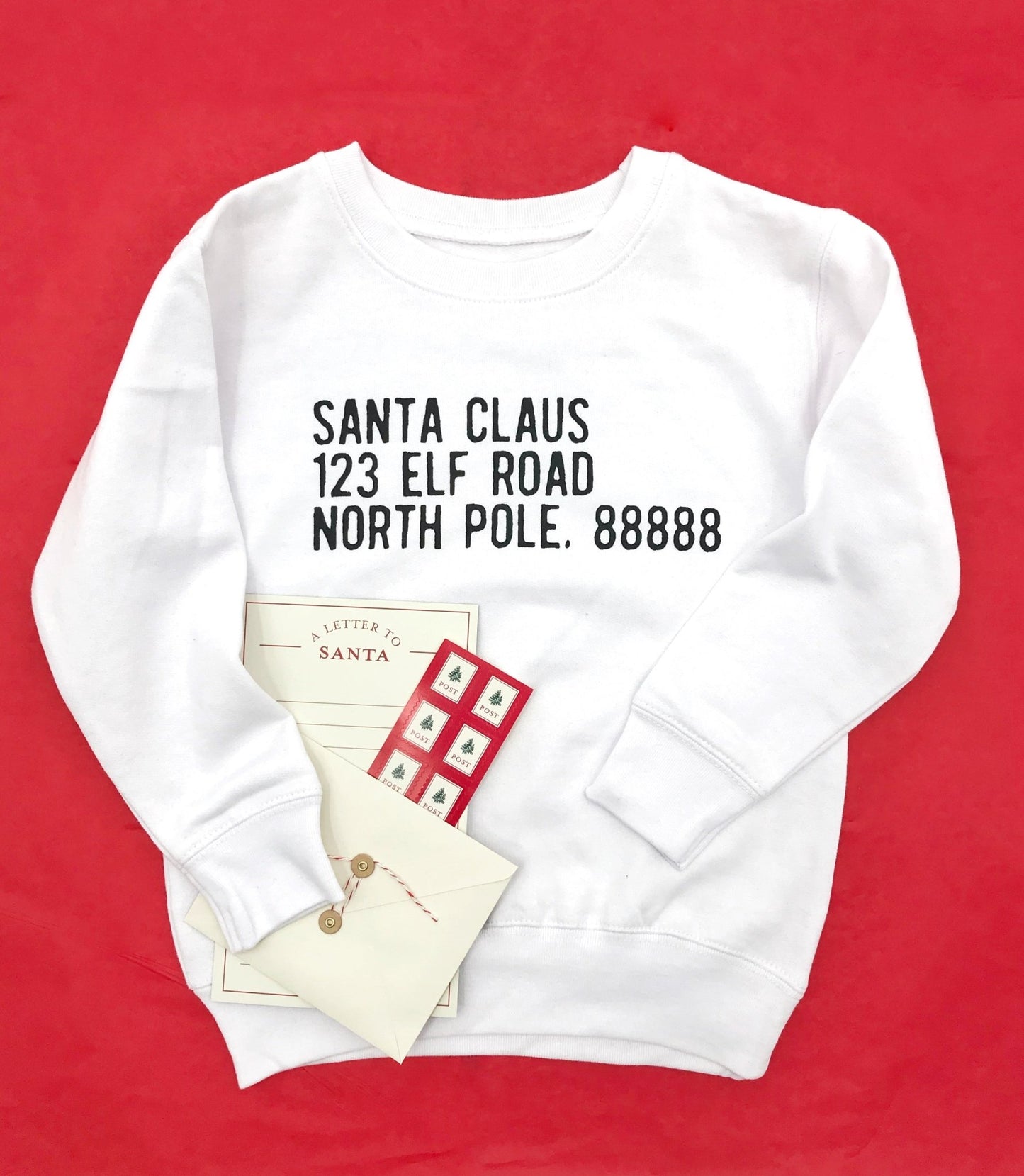 Santa Mail, Elf Road Pullover - The Wishing Elephant