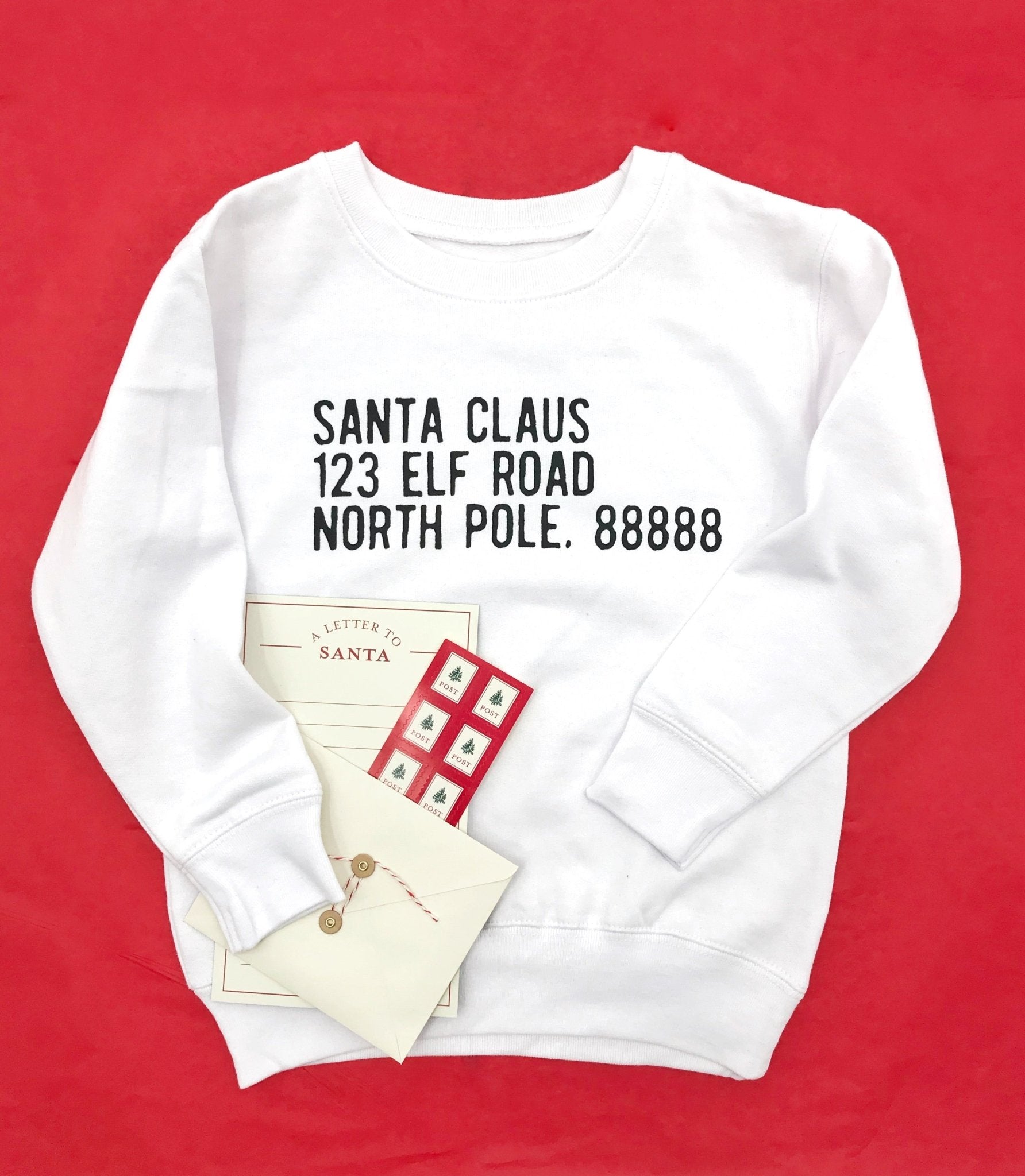 Santa Mail, Elf Road Pullover - The Wishing Elephant