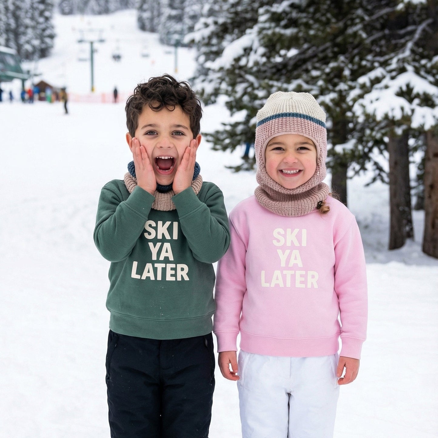 Ski Ya Later Sweatshirt - The Wishing Elephant