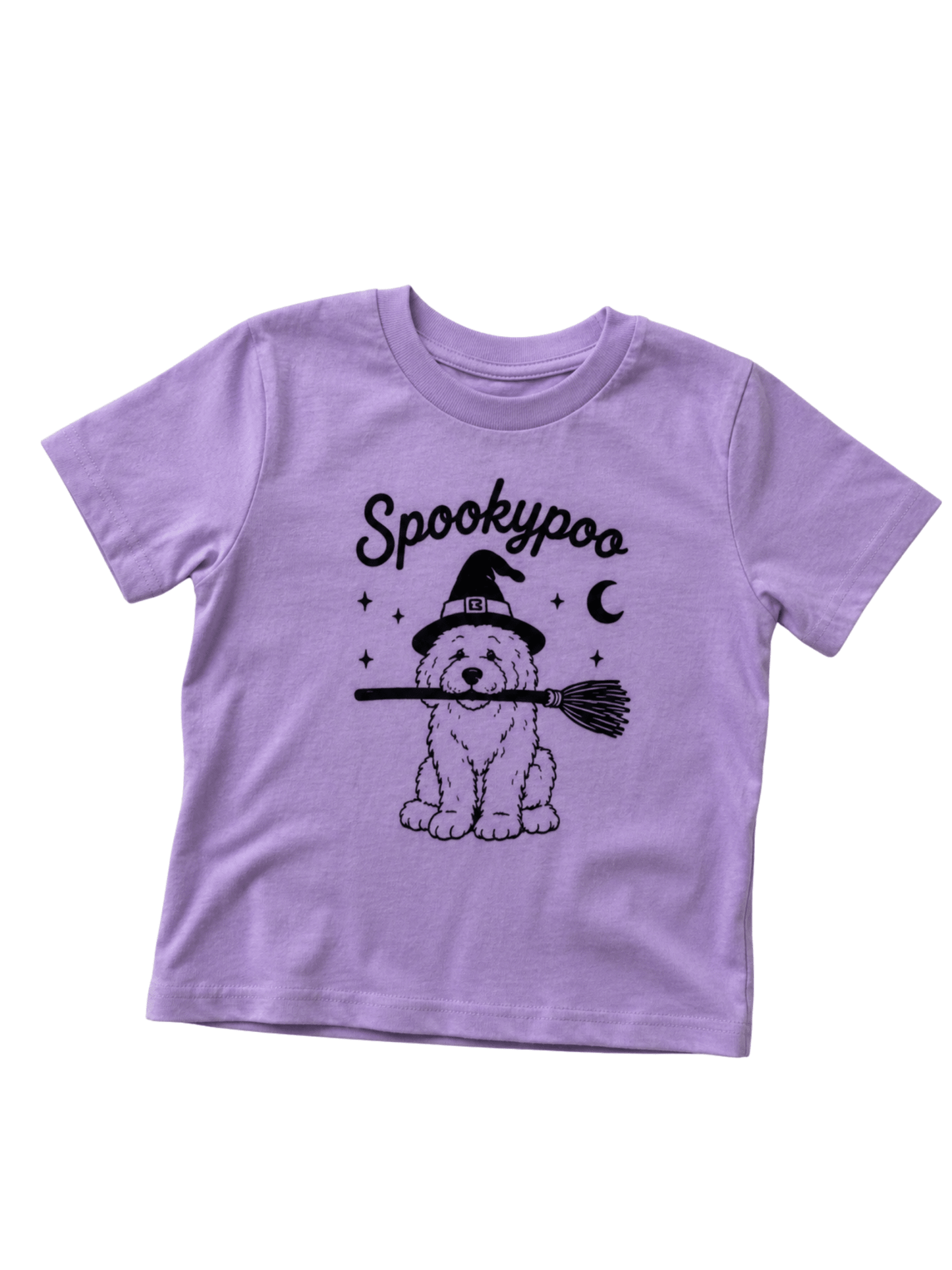 SpookyPoo Colorful Tees, Poodle Doodle halloween tees - The Wishing Elephant
