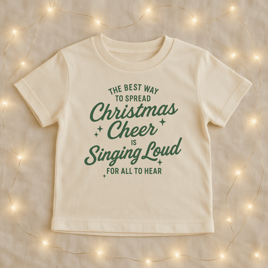 The Best Way To Spread Christmas Cheers Christmas Tshirt - The Wishing Elephant