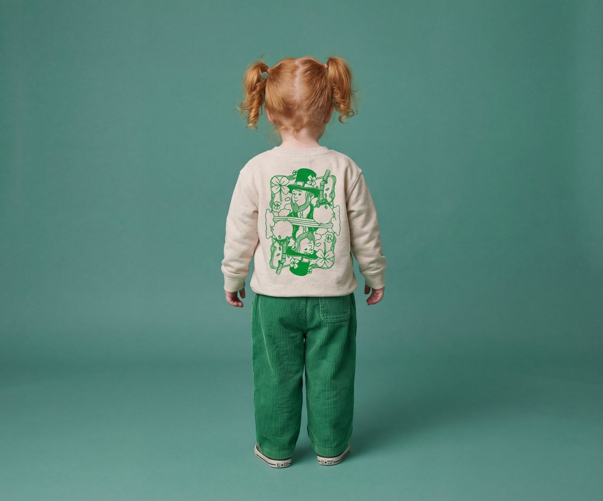 The Joker Sweatshirt, Leprechaun Sweatshirt for Kids - The Wishing Elephant