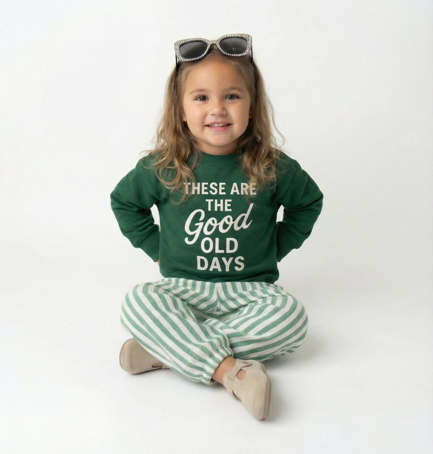 These Are The Good Old Days Sweatshirt - The Wishing Elephant