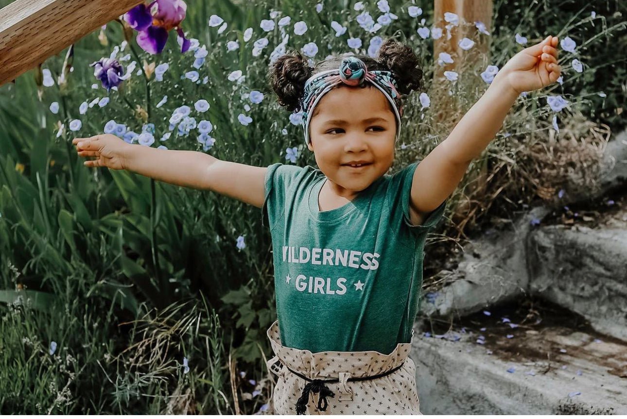 Wilderness Girls Tee - The Wishing Elephant