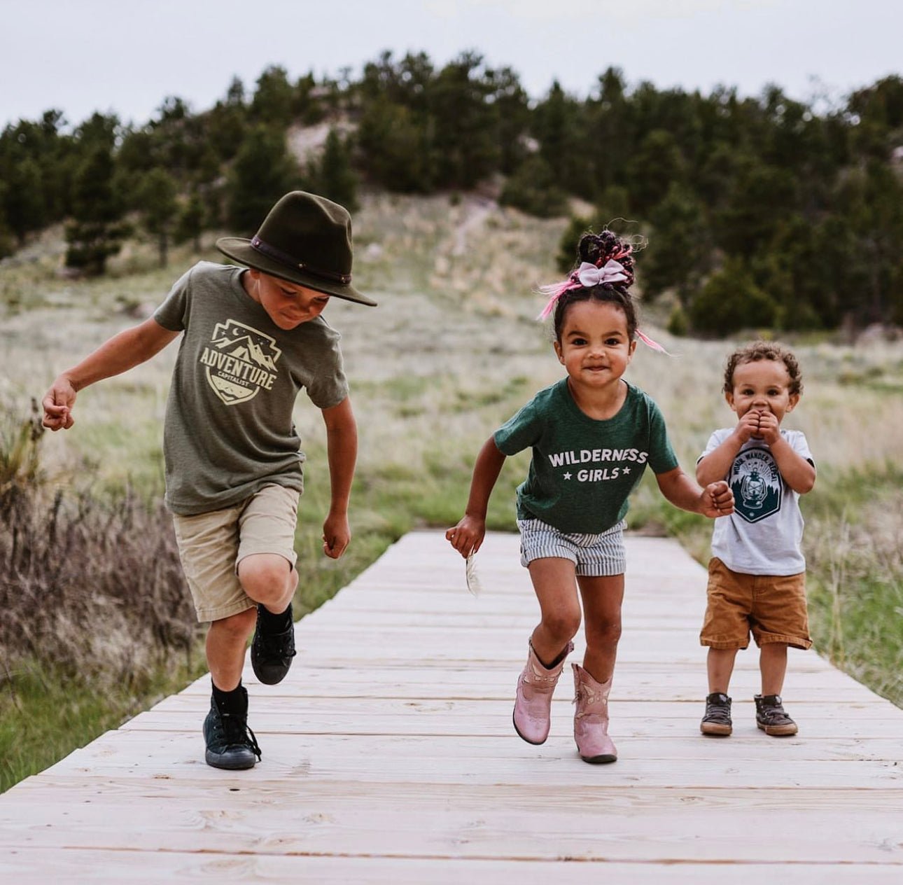 Wilderness Girls Tee - The Wishing Elephant