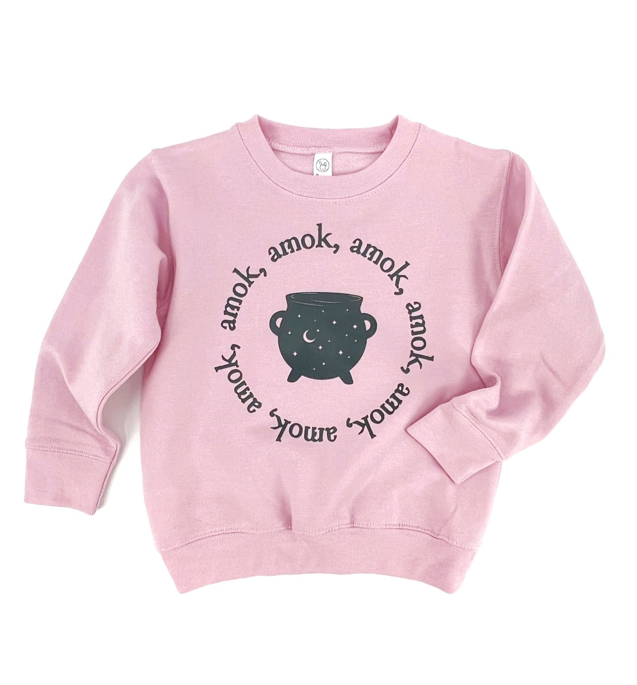 AMOK Pink Pullover - The Wishing Elephant