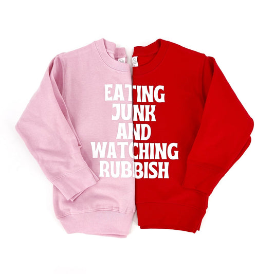 Eating junk and watching rubbish - The Wishing Elephant