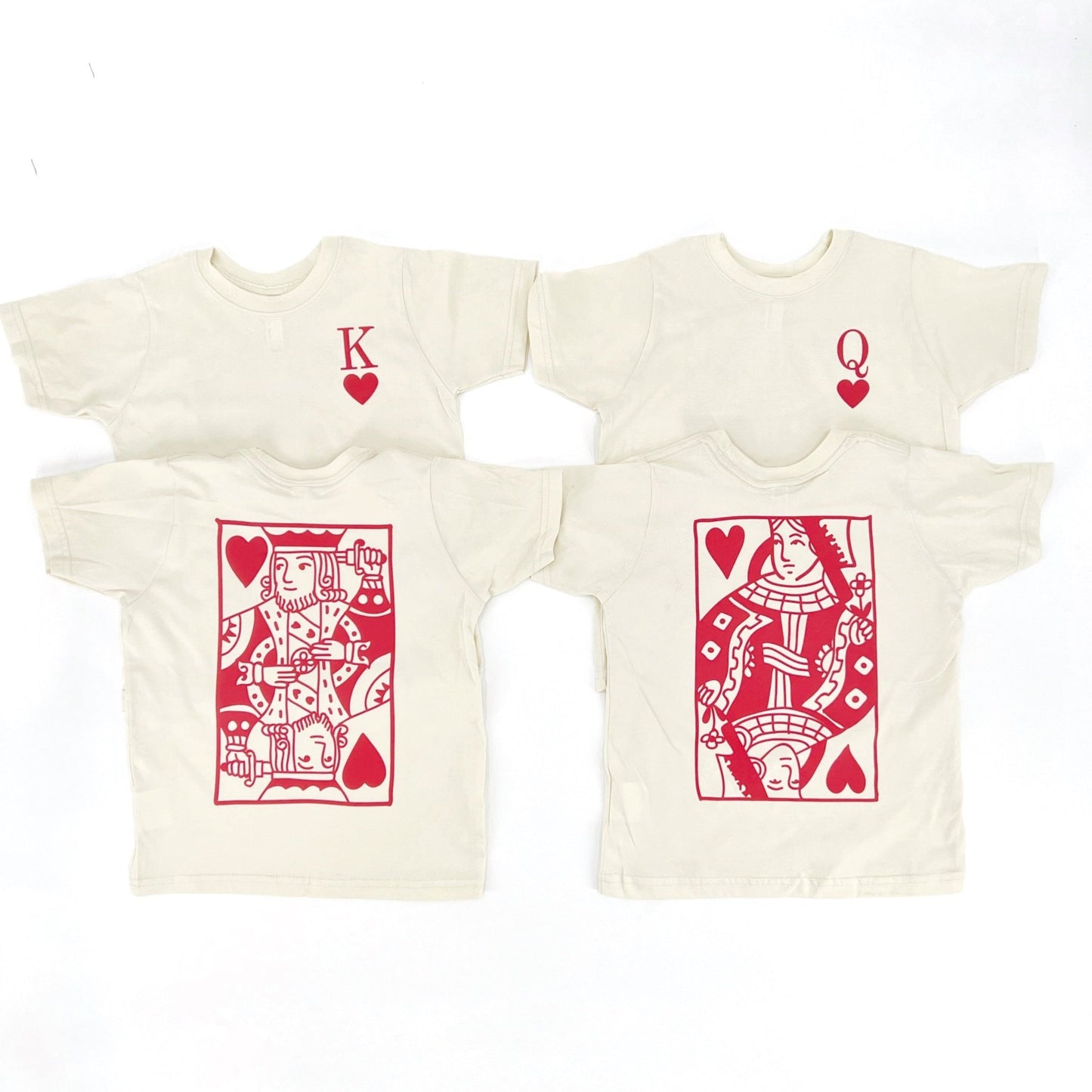 King of hearts boys valentine tee - The Wishing Elephant