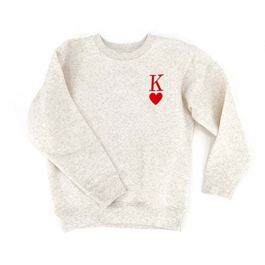 King Of Hearts Crewneck - The Wishing Elephant