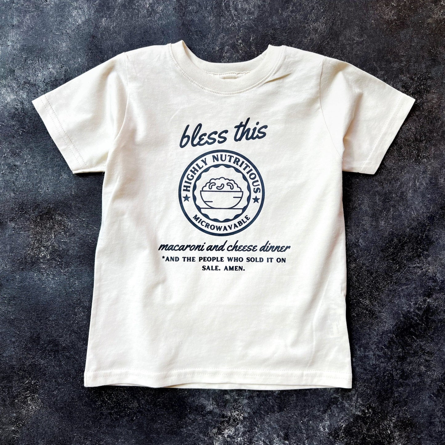 Mac And Cheese Prayer TEE SHIRT - The Wishing Elephant