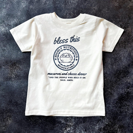 Mac And Cheese Prayer TEE SHIRT - The Wishing Elephant