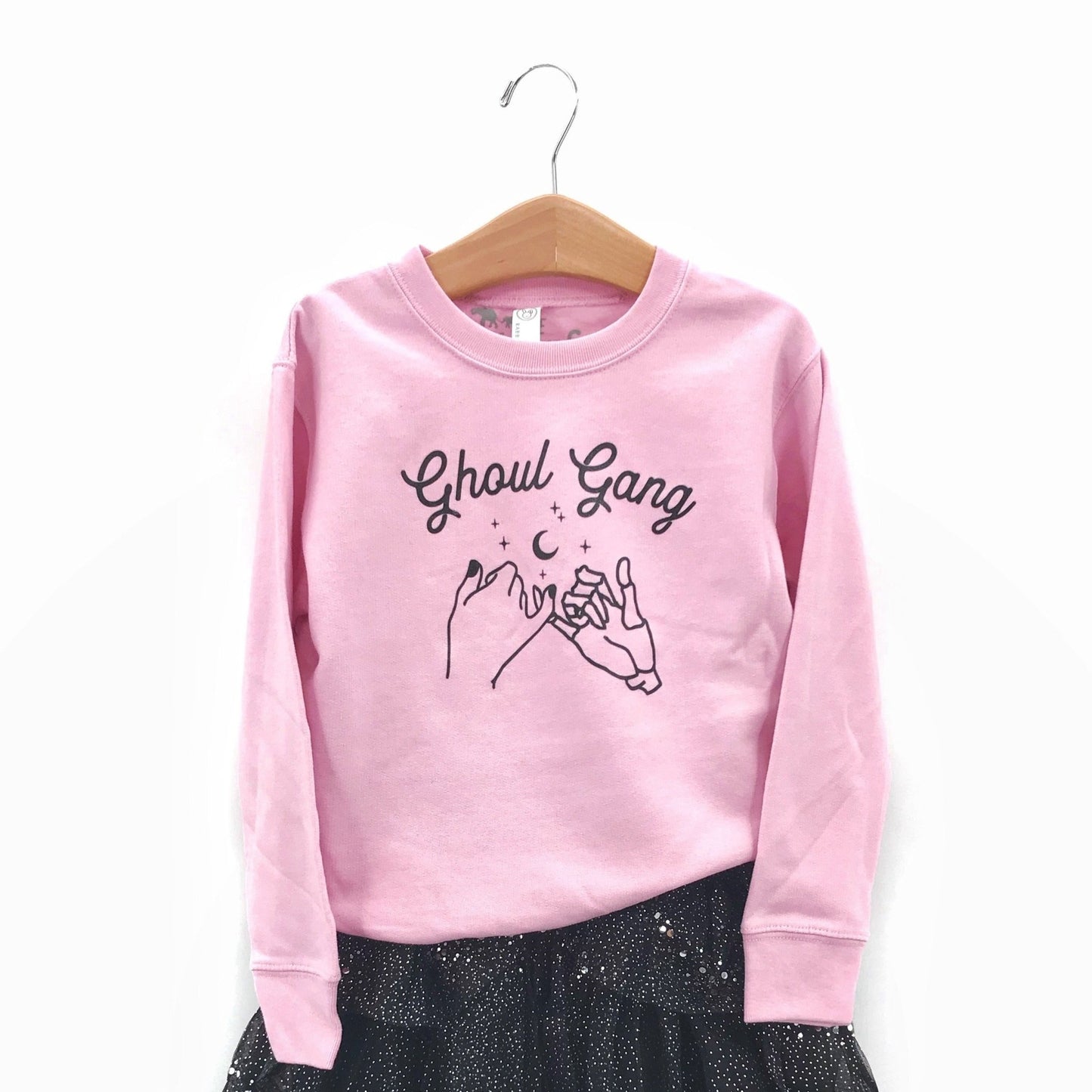 PINK Ghoul Gang Pullover - The Wishing Elephant