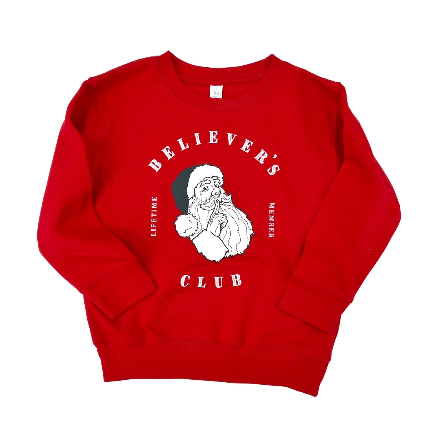 Red Believers Club Pullover - The Wishing Elephant