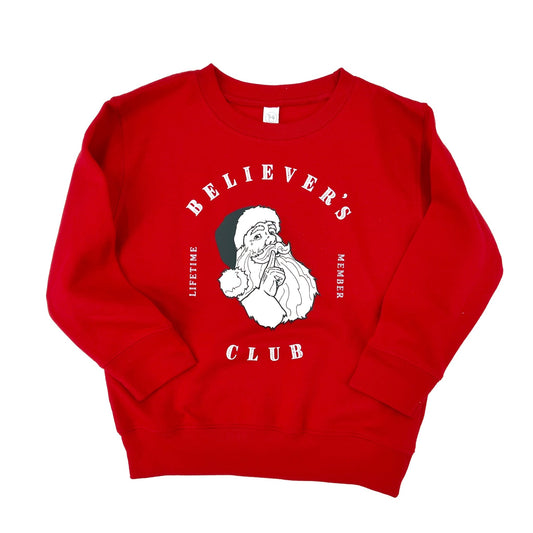 Red Believers Club Pullover - The Wishing Elephant