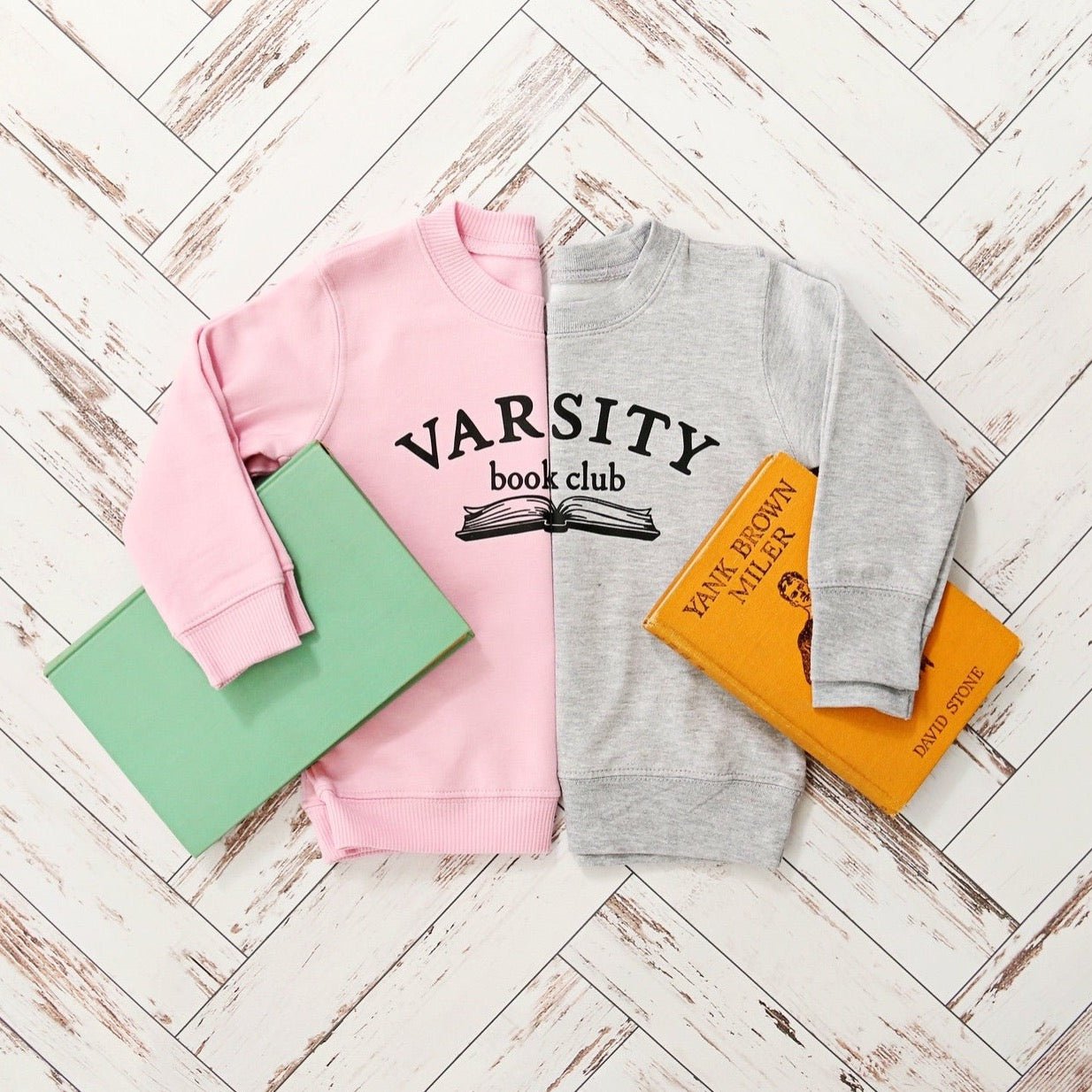 Varsity Book Club Pullover - The Wishing Elephant